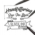 Pentel Brush červený