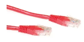 MicroConnect CAT6 U/UTP 3m červená / PVC (B-UTP603R-B)