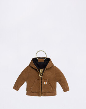 Carhartt WIP Mini Active Jacket Keychain Hamilton Brown