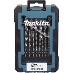 Makita D-78352 sada spirálových vrtáku do kovu, 1 mm, 1.5 mm, 2 mm, 2.5 mm, 3 mm, 3.5 mm, 4 mm, 4.5 mm, 5 mm, 5.5 mm, 6 mm, 6.5 mm, 7 mm, 8 mm, 8.5 mm, 9 mm,