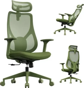 SENSE7 MOYO zelená / Kancelářské ergonomické křeslo / nosnost 150 kg (5902659848031)