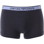 Pánské boxerky 3Pack 112131 4R717 modré Emporio Armani