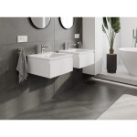 MEXEN/S - Orio koupelnová skříňka 50 cm s umyvadlem Otis, 1 šuplík, bílá mat 91A10-05023-1-BF01-W18M01