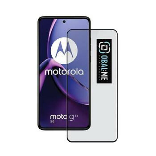 OBAL:ME 5D Tvrzené Sklo pro Motorola G84 černá (57983120603)