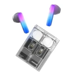 Joyroom JR-TC1 IceLens Series černá / Bezdrátová sluchátka / Bluetooth 5.3 / LED světla (6941237113627)