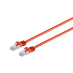 MicroConnect SFTP7075R RJ45 síťové kabely, propojovací kabely 7.5 m červená 1 ks