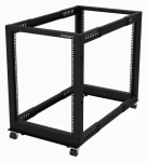 StarTech Otevřený rám rack 15U / Otevřený rám / 4-sloupkový / nosnost 544 kg / 600×1100 mm / černá (4POSTRACK15U)