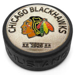 Mustang Puk Chicago Blackhawks NHL Silver Established Medallion