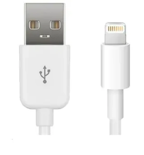 MicroConnect datový kabel USB - Lightning / 2m / bílá (LIGHTNING2)