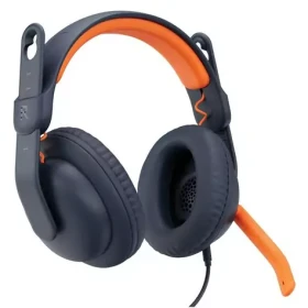 Logitech Zone Learn OVER EAR modrá / Drátová sluchátka s mikrofonem / 3.5 mm jack / 1.3 m (981-001389)