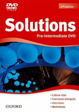 Maturita Solutions Pre-intermediate DVD (2nd) Tim Falla,