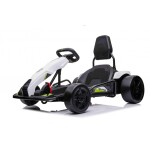 Mamido Dětská elektrická motokára Fast 3 Drift bílá