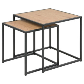 Konferenční stolek Benato (50x45x50 cm, dub)
