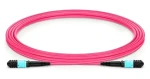 XtendLan FO patch MPO(f)-MPO(f) / Optický patch kabel / Multimode 50/125 OM4 / 12/12 / 3 m / Type B (FOP-MPOfMPOf-3-OM4-PB)