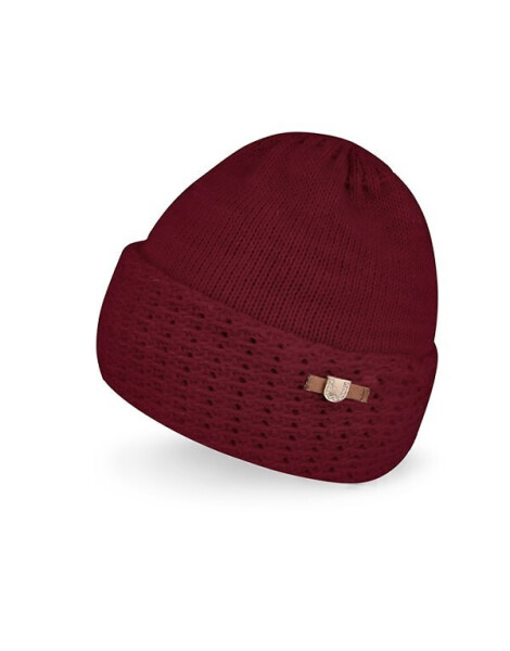 Dámská čepice AJS 48-489 fialová 52-56 cm