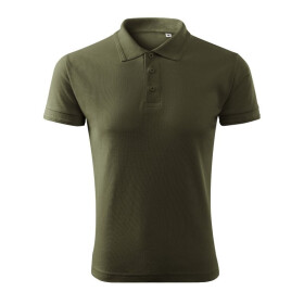 Polokošile Malfini Pique Polo Free M MLI-F0369 (vojenská) L