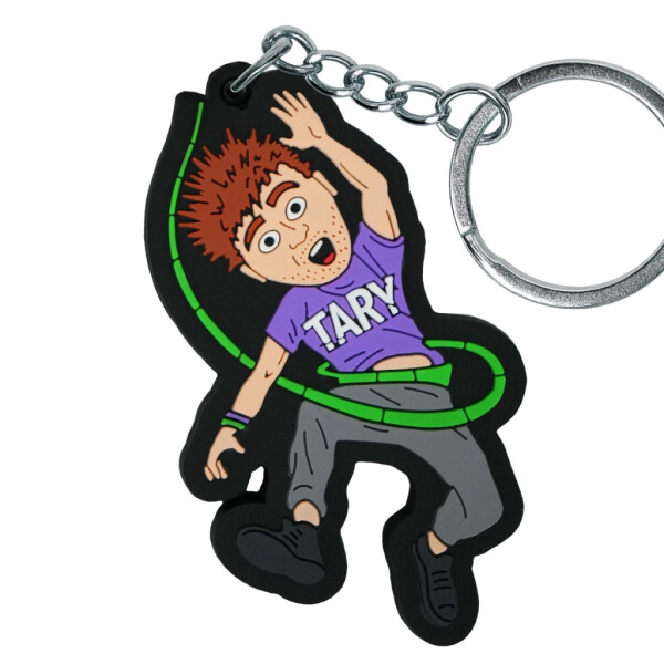 Přívěšek/klíčenka - design Tary vínový