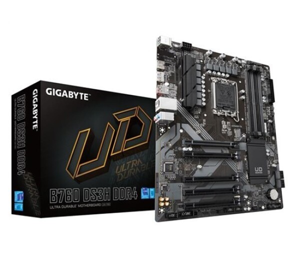 GIGABYTE MB Sc LGA1700 B760 DS3H DDR4, Intel B760, 4xDDR4, 1xDP, 1xHDMI EDF_524700