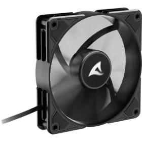 Sharkoon SilentStorm BW120 PWM černá / větráček / 120mm / RGB / 28 dBA / 1400 RPM / 89.06 m3h (4044951037971)