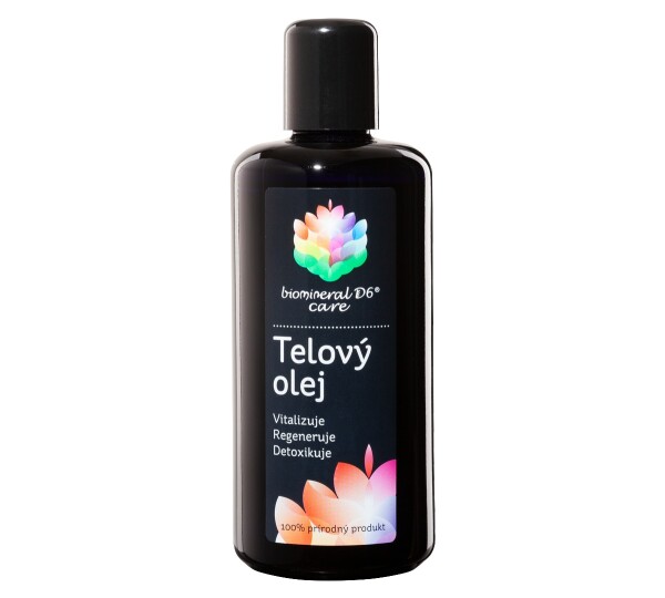 Biomineral D6 Přírodní tělový olej 200ml