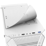 EVOLVEO Xenon, skříň ATX, 4x ARGB ventilátor 120mm, přední panel airflow mesh, bílá