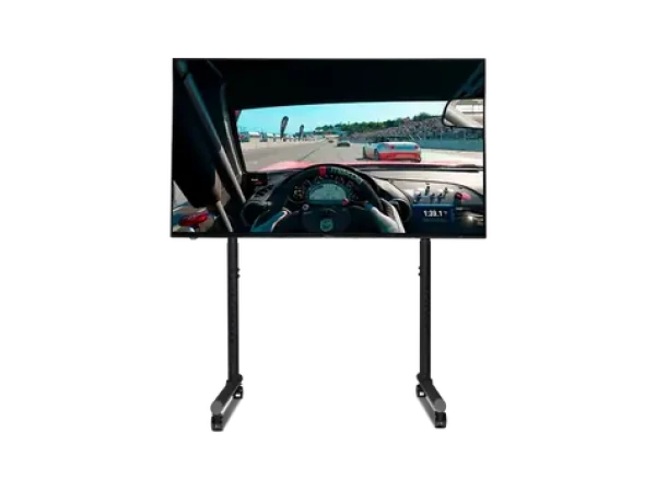 Next Level Racing Round Tube NLR-R010 / Samostatný stojan pro 1 monitor / až 65" / VESA / 50 kg (NLR-R010)
