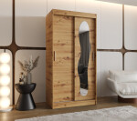 Šatní skříň Abi Ultra Rozměry: 120 cm, Barva korpusu + barva dveří: Kašmír + Kašmír