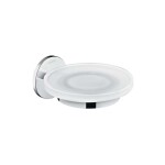 Laufen - Cana Mýdlenka s držákem, sklo/chrom H3831310040001