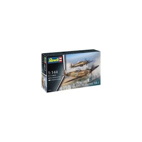 Plastic ModelKit letadlo 03771 - Supermarine Spitfire Mk.Ia & Hawker Hurricane Mk.I (1:144)