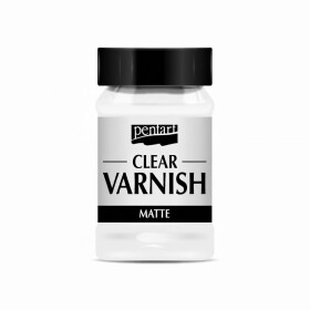 Pentart lak na ředidlové bázi 100 ml matný
