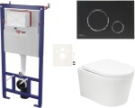 Závěsný WC set do lehkých stěn / předstěnová SAT BREVIS SIKOSSBRTOR78K SIKOSSBRTOR78K