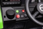 Mamido Dětský elektrický bagr Volvo DK zelený
