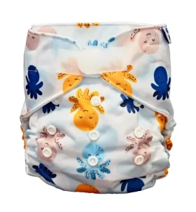 GaGa's Látková plena AIO Chobotničky na suchý zip (8594197442313)