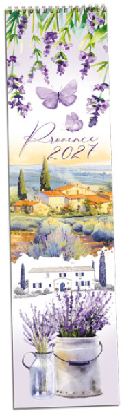 Nástěnný kalendář kravata 2027 Aria Provence