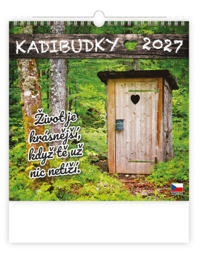 Nástěnný kalendář 2027 Helma Kadibudky
