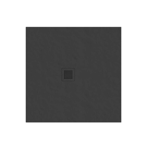 RAVAK - Sprchová vanička 80x80 cm, matná černá XA034433010