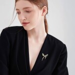 Brož ve tvaru vážky Eudora, Zelená