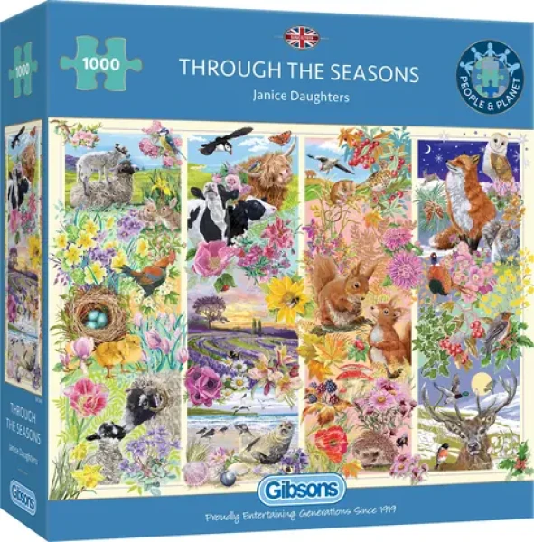GIBSONS Puzzle Roční období