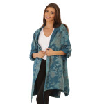 HOSH Dámský oversize přehoz Velikost: UNI, Barva: Khaki