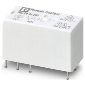Phoenix Contact REL-MR- 12DC/21-21 miniaturní relé, 12 V/DC, 2 přepínací kontakty, 10 ks