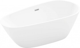 MEXEN - Eos vana volně stojící 170 x75, bílá bez krytky přepadu a zátky 52471707500-SS