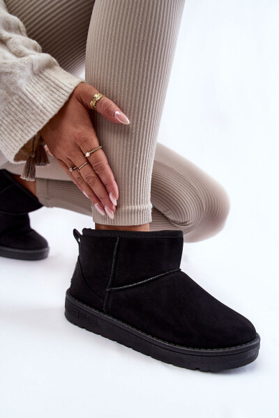 Dámské teplé sněhule Big Star KK274288 Černe 41