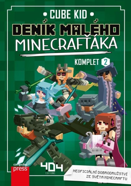 Deník malého Minecrafťáka komplet