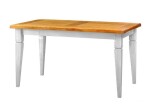 ARTEN (NANO Systems s.r.o.) Rustikální jídelní stůl POPRAD MES03B - borovice (bílý vosk) ROZMĚR: (š/h/v) 80 x 80 x 76 cm