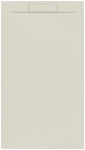 Sprchová vanička obdélníková SAT Fusion 140x90 cm litý mramor Beige SATFU14090BE SATFU14090BE