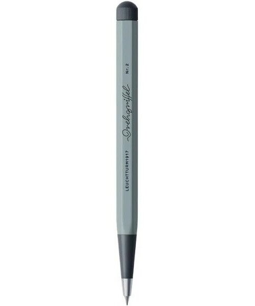 Drehgriffel Nr. 1 - Gel pen with black Indigo, Dove