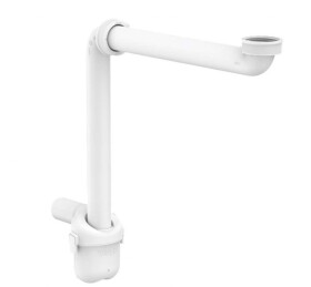 HANSGROHE - Příslušenství Umyvadlový sifon, úsporný, 32 mm, bílá 54235000