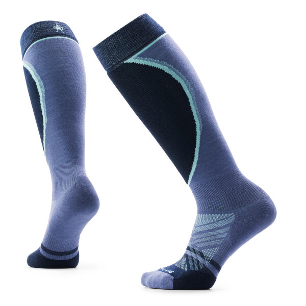 Dámské merino lyžařské ponožky SMARTWOOL Women's Ski Targeted Cushion Extra Stret, Nightfall Blue velikost: 34-37 (S)