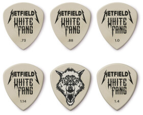 Dunlop PVPPH122 HETFIELD'S WHITE FANG CUSTOM FLOW PICK VARIETY PACK - 6 ks