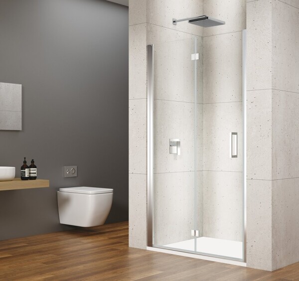 GELCO - LORO Sprchové dveře do niky 900 skládací, čiré sklo, GN4590 GN4590
